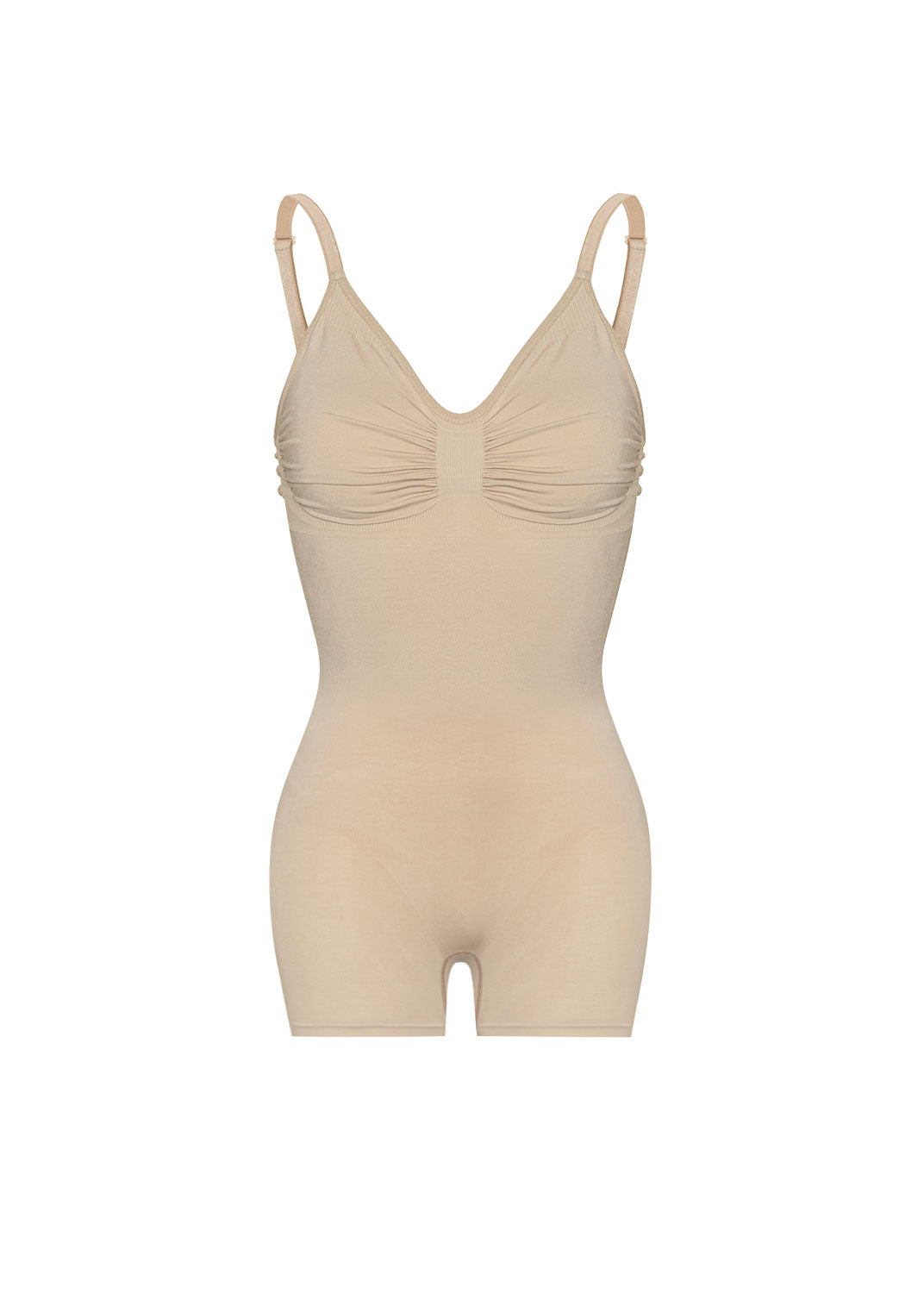 Kombinezon Modelujący Short Beige