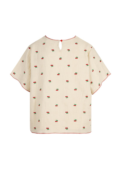 Bluzka Cherry Beige