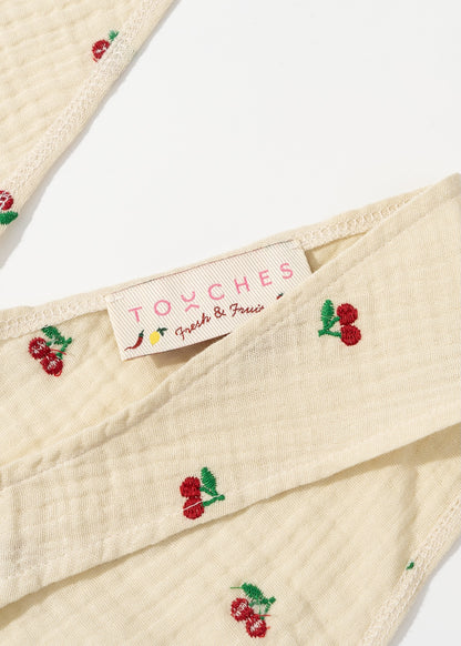 Kombinezon V-Neck Cherry Beige