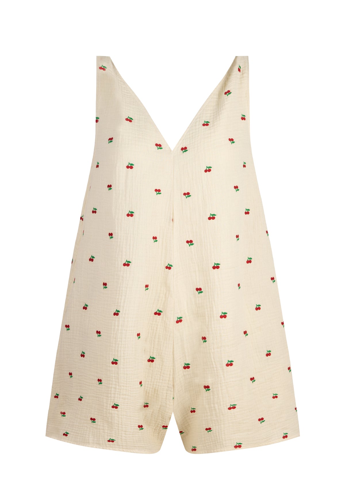 Kombinezon V-Neck Cherry Beige