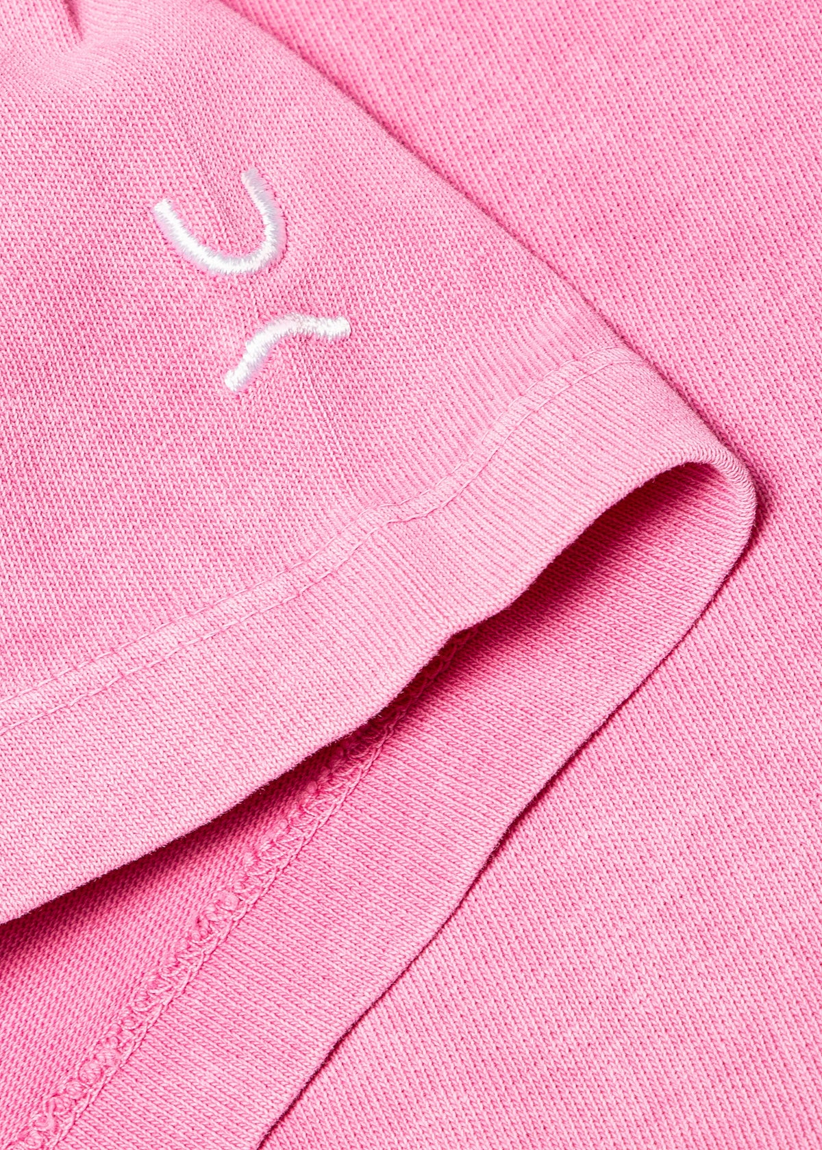 T-shirt Long Washed Pink