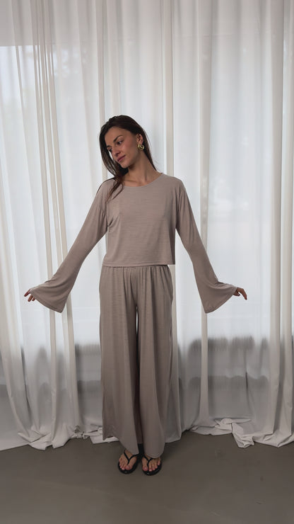 Spodnie Tampa Taupe