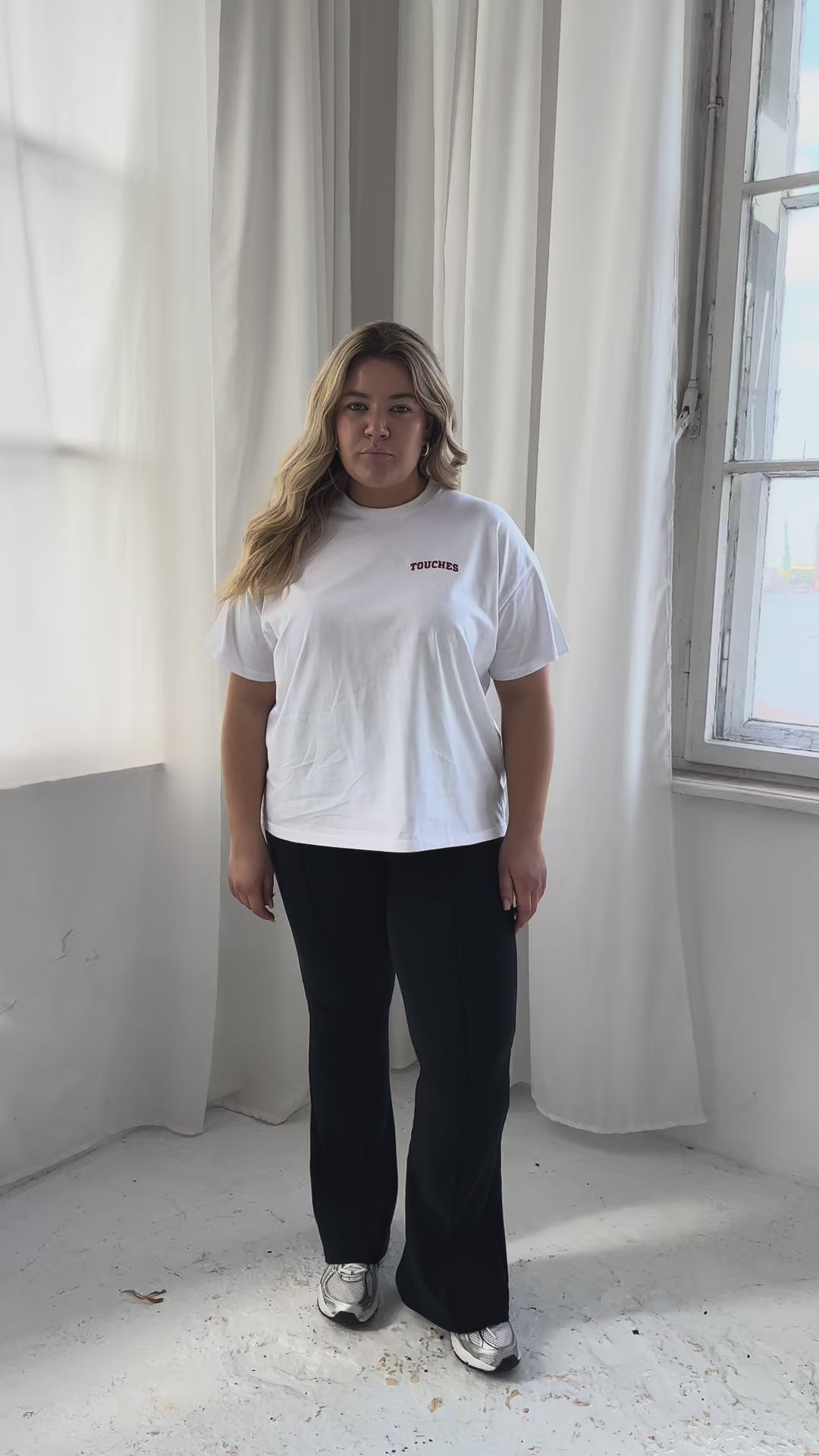 T-shirt Box College White